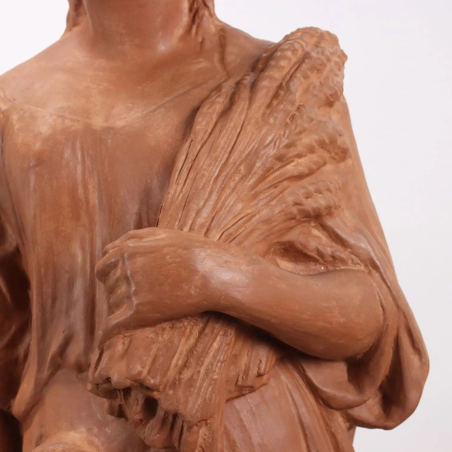 Terracotta Statue Allegory of Summer