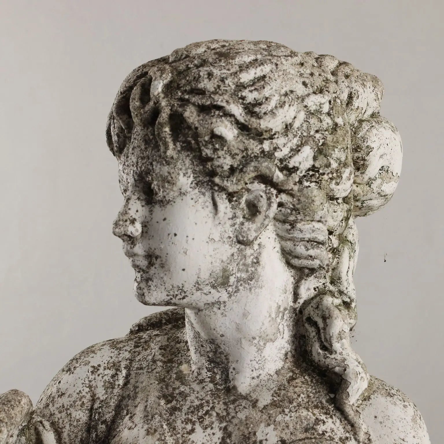 Antique Garden Sculpture Woman Stone Italy XX Century - Italy, Early XX Century | Antiques | Stones Irons & Garden Furnishings
