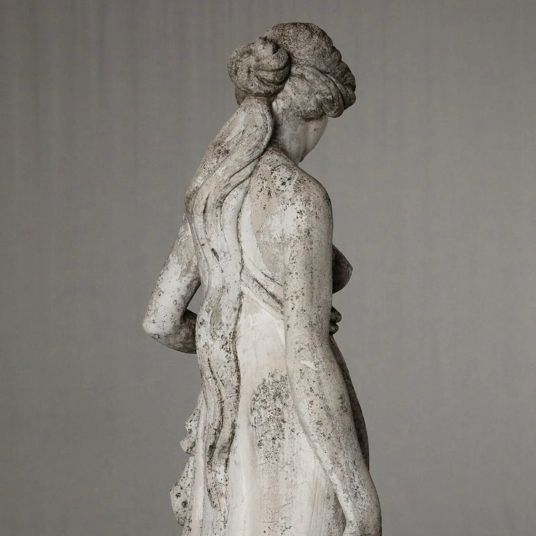 Antique Garden Sculpture Female Figure Stone Italy XX Century - Italy, Early XX Century | Antiques | Stones Irons & Garden Furnishings