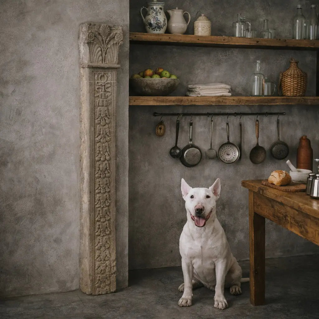 Antique Renaissance Column Serena Stone Italy XV Century - Renaissance Column | Antiques | Stones Irons & Garden Furnishings