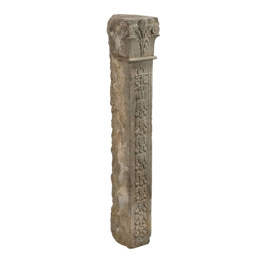 Antique Renaissance Column Serena Stone Italy XV Century - Renaissance Column | Antiques | Stones Irons & Garden Furnishings