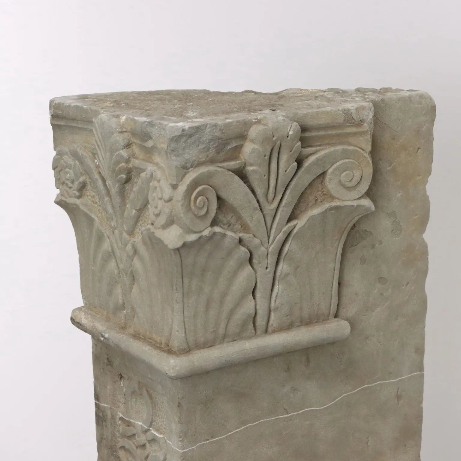 Antique Renaissance Column Serena Stone Italy XV Century - Renaissance Column | Antiques | Stones Irons & Garden Furnishings