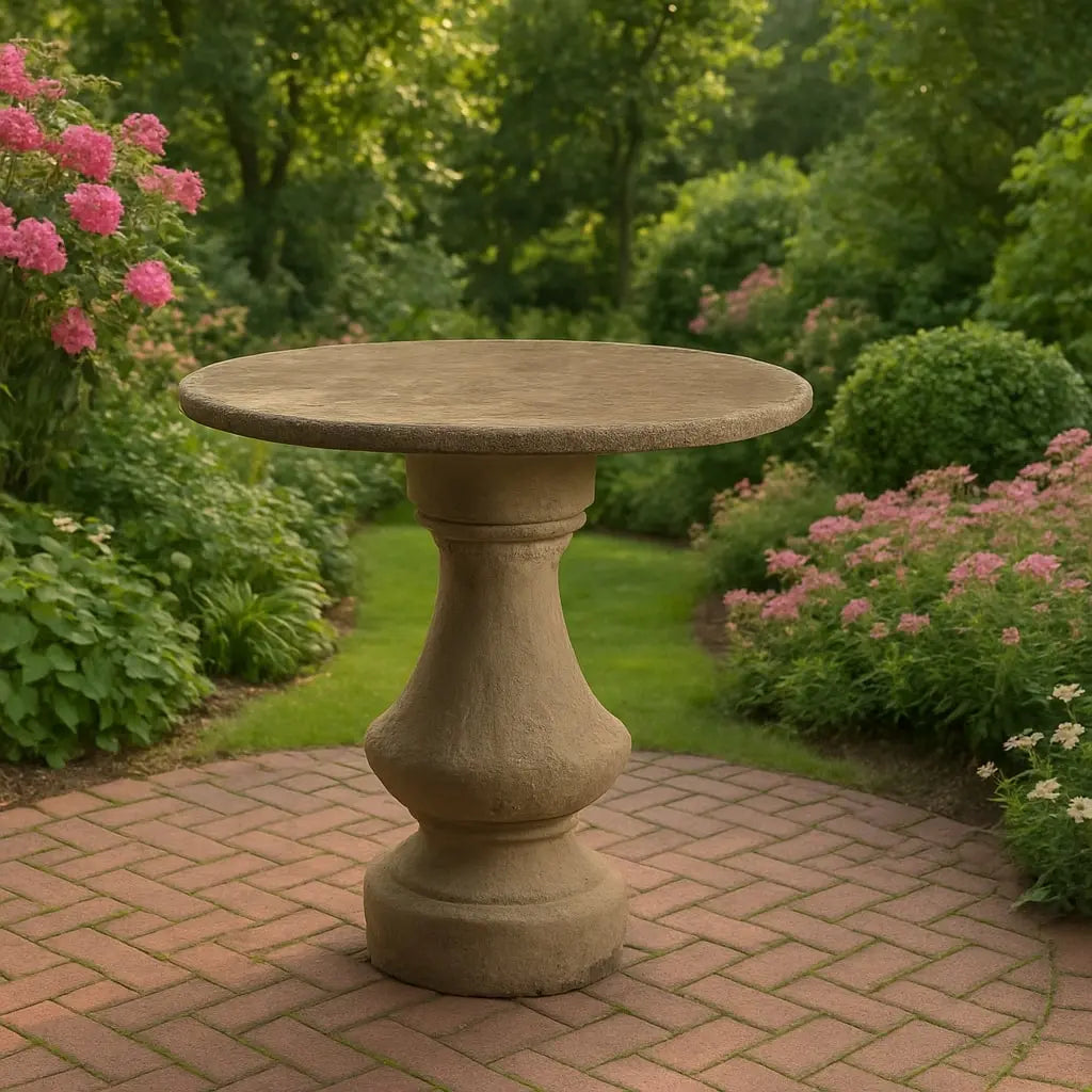 Antique Garden Table Concrete Cement Italy XX Century - Italy, XX Century | Antiques | Stones Irons & Garden Furnishings