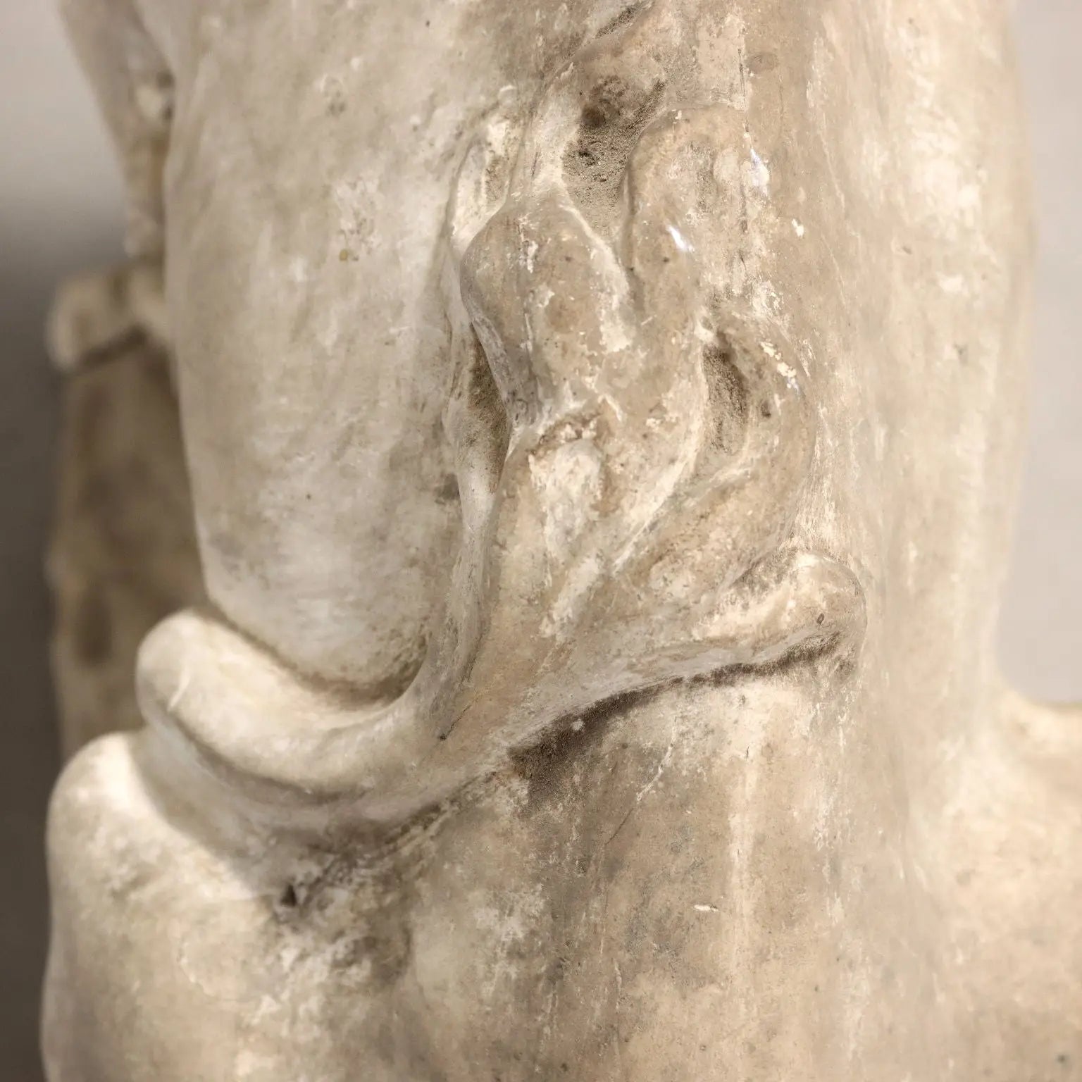 Antique Sculpture Plaster Lion Italy XIX Century Original - Italy, XIX Century | Antiques | Stones Irons & Garden Furnishings