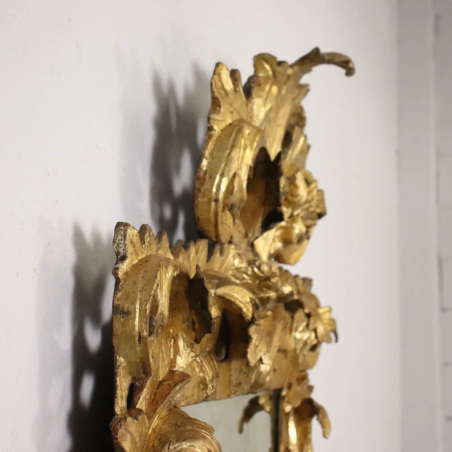 Baroque Mirror Wood Italy XVII-XVIII Century - Lombardy Late 17th - Early 18th Century | Antiques | Mirrors & Frames