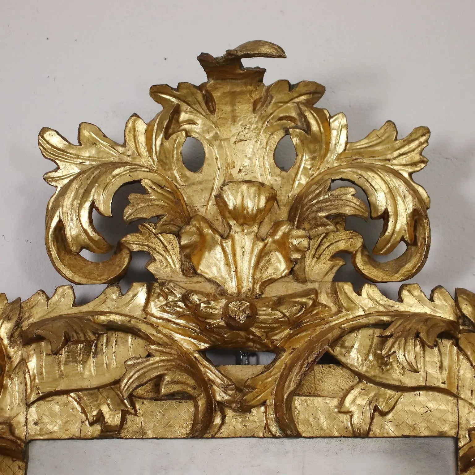 Baroque Mirror Wood Italy XVII-XVIII Century - Lombardy Late 17th - Early 18th Century | Antiques | Mirrors & Frames