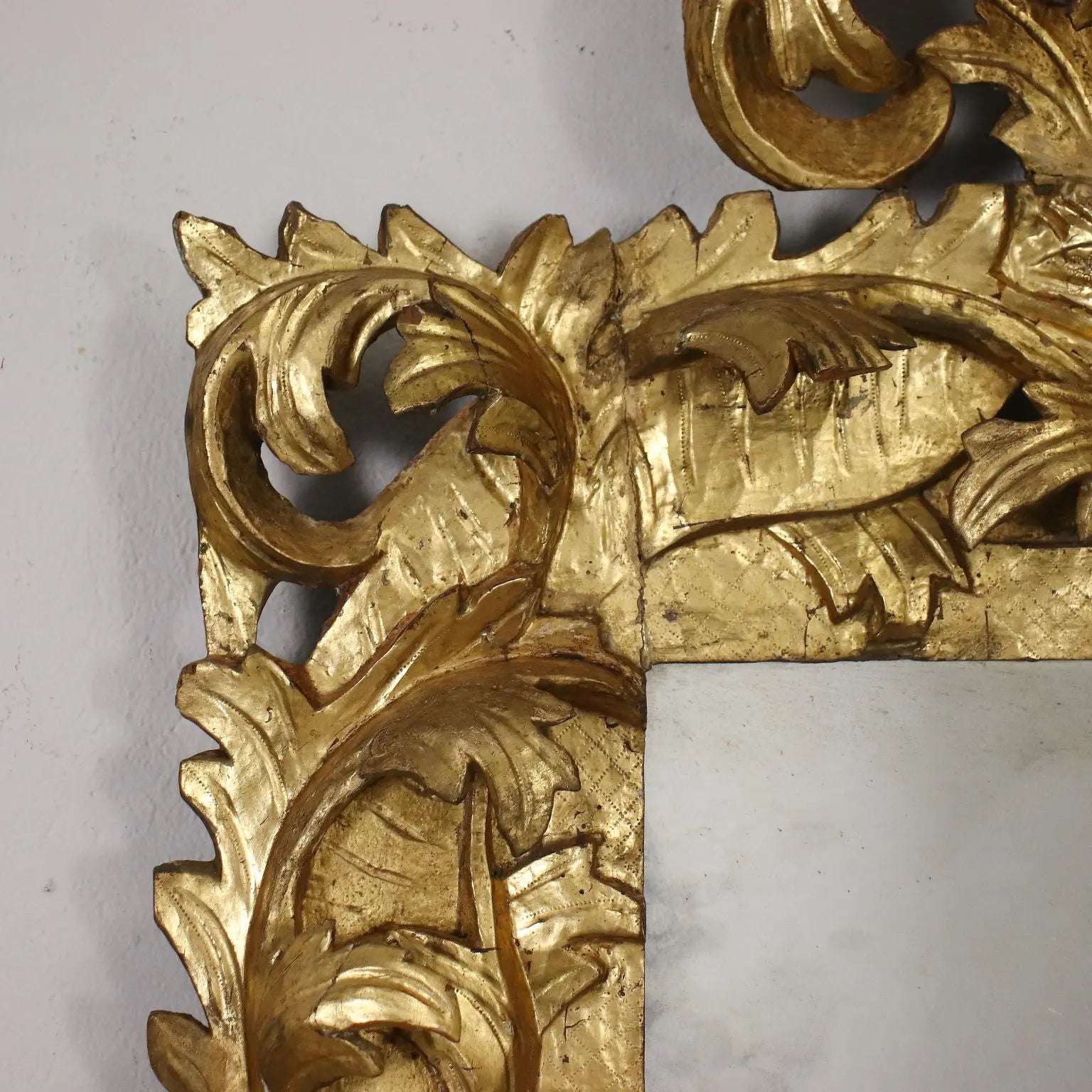 Baroque Mirror Wood Italy XVII-XVIII Century - Lombardy Late 17th - Early 18th Century | Antiques | Mirrors & Frames