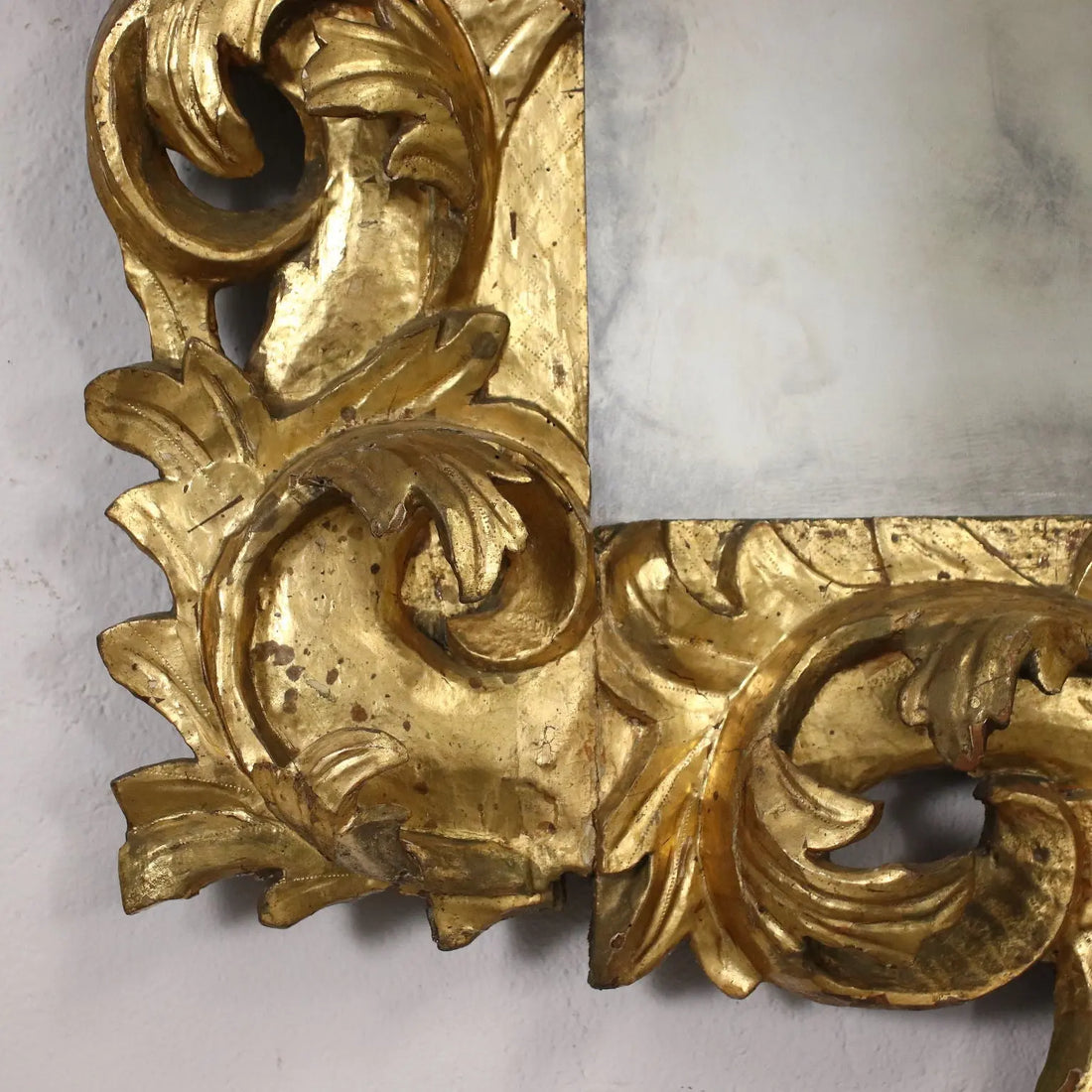 Baroque Mirror Wood Italy XVII-XVIII Century - Lombardy Late 17th - Early 18th Century | Antiques | Mirrors & Frames