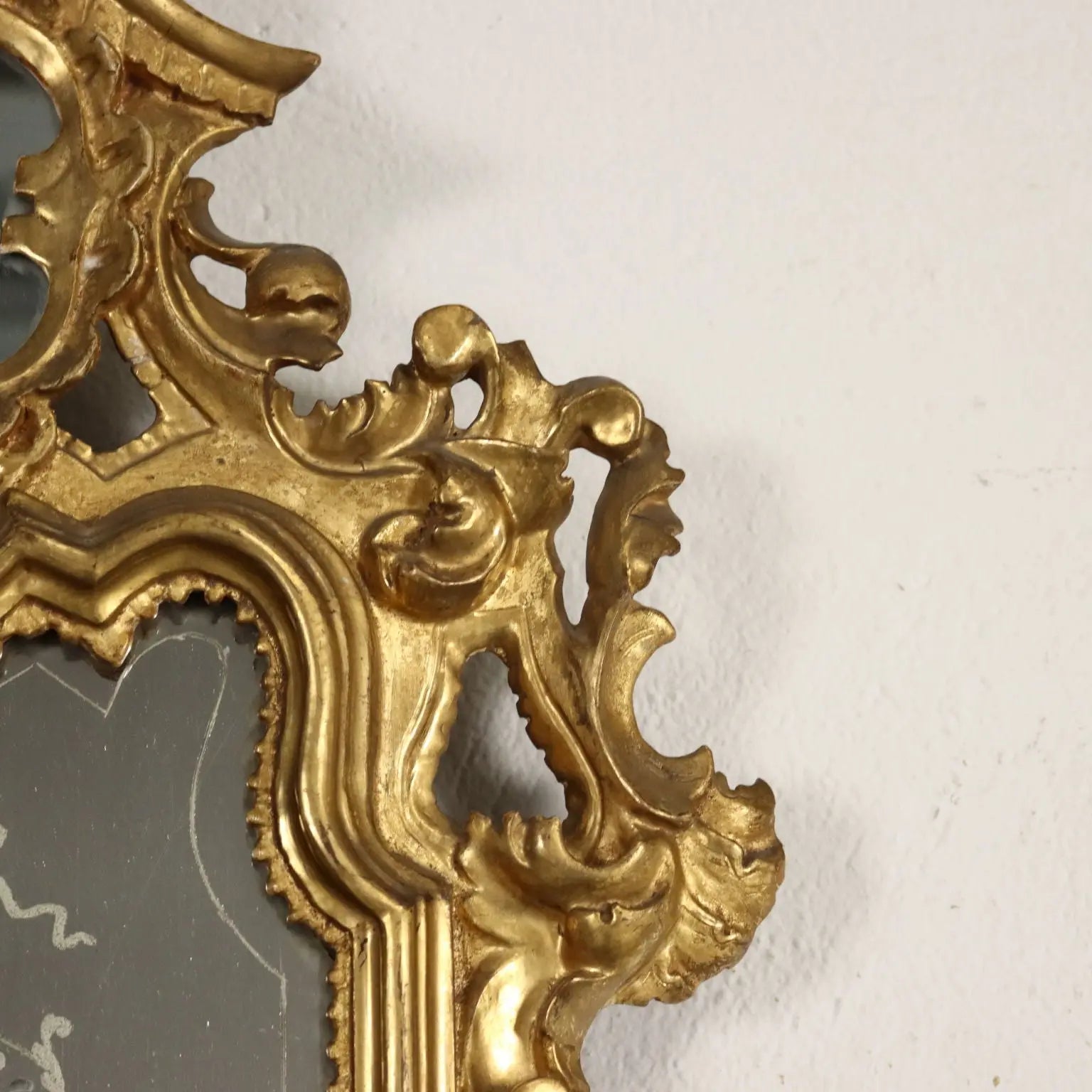 Ancient Baroque Mirrors Mid XVIII Century Mercury Mirror - Emilia Half XVIII Century | Antiques | Mirrors & Frames