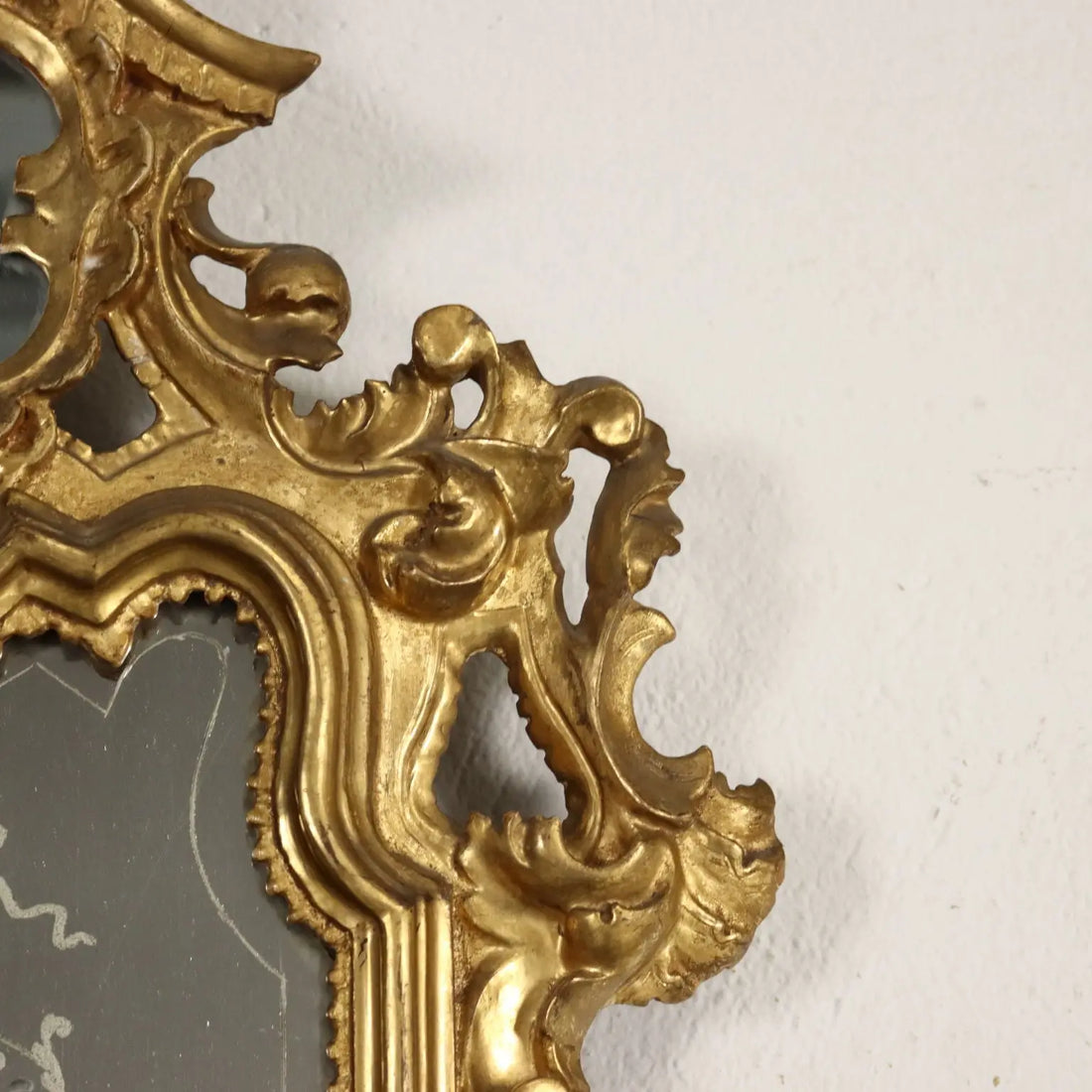 Ancient Baroque Mirrors Mid XVIII Century Mercury Mirror - Emilia Half XVIII Century | Antiques | Mirrors & Frames
