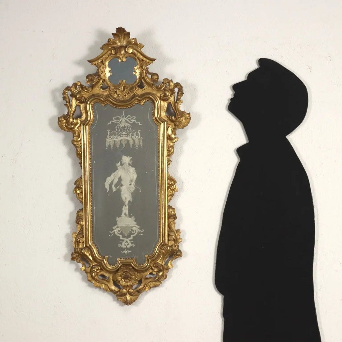 Ancient Baroque Mirrors Mid XVIII Century Mercury Mirror - Emilia Half XVIII Century | Antiques | Mirrors & Frames