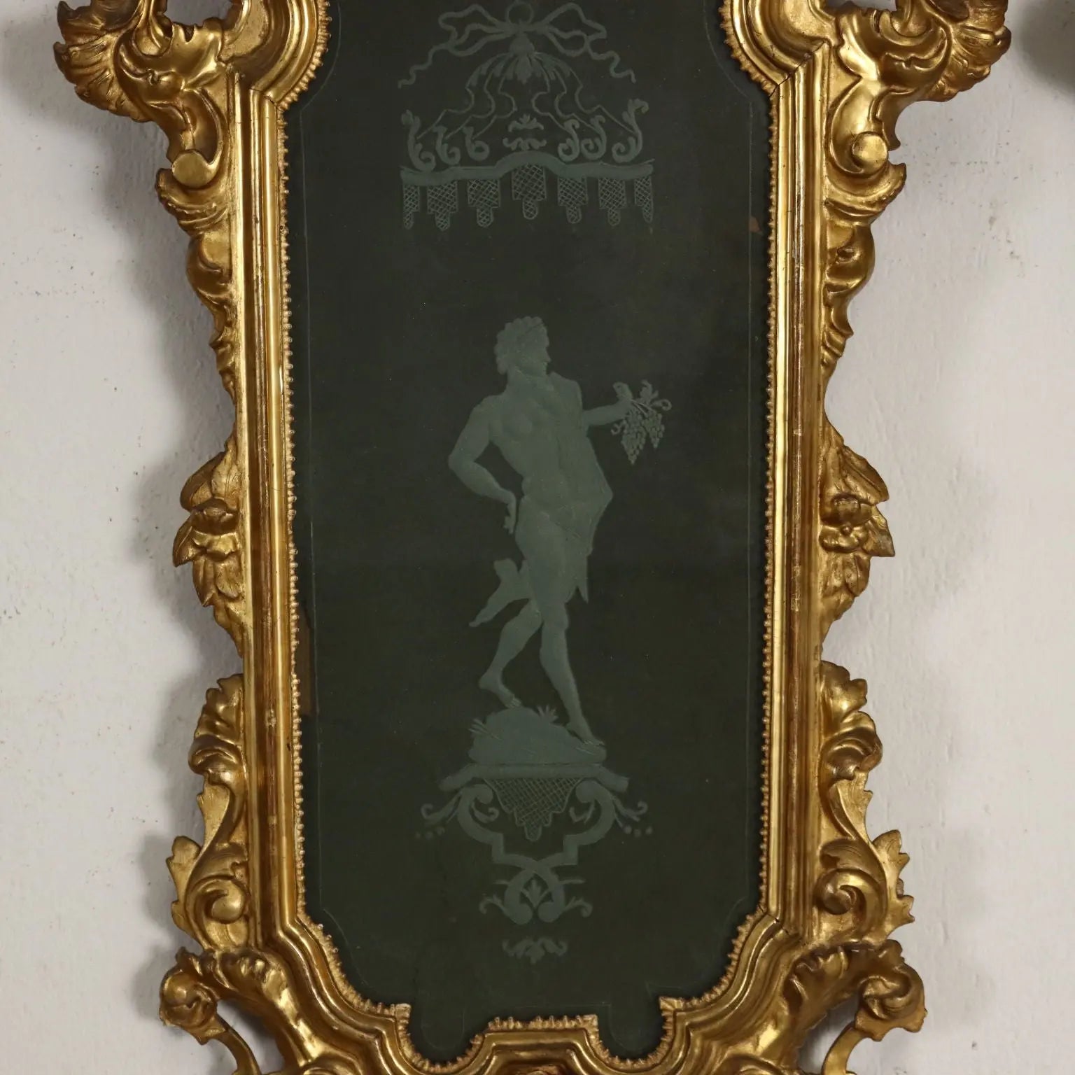 Ancient Baroque Mirrors Mid XVIII Century Mercury Mirror - Emilia Half XVIII Century | Antiques | Mirrors & Frames