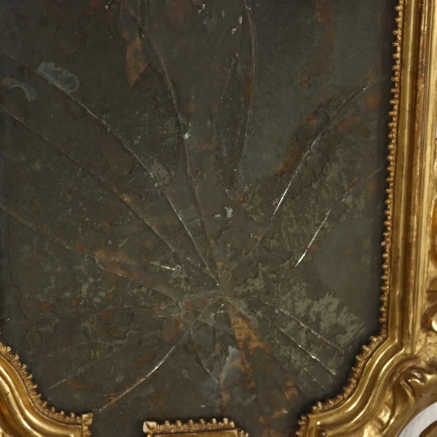 Ancient Baroque Mirrors Mid XVIII Century Mercury Mirror - Emilia Half XVIII Century | Antiques | Mirrors & Frames