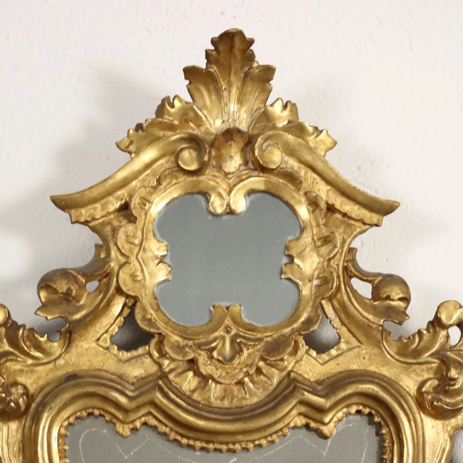 Ancient Baroque Mirrors Mid XVIII Century Mercury Mirror - Emilia Half XVIII Century | Antiques | Mirrors & Frames