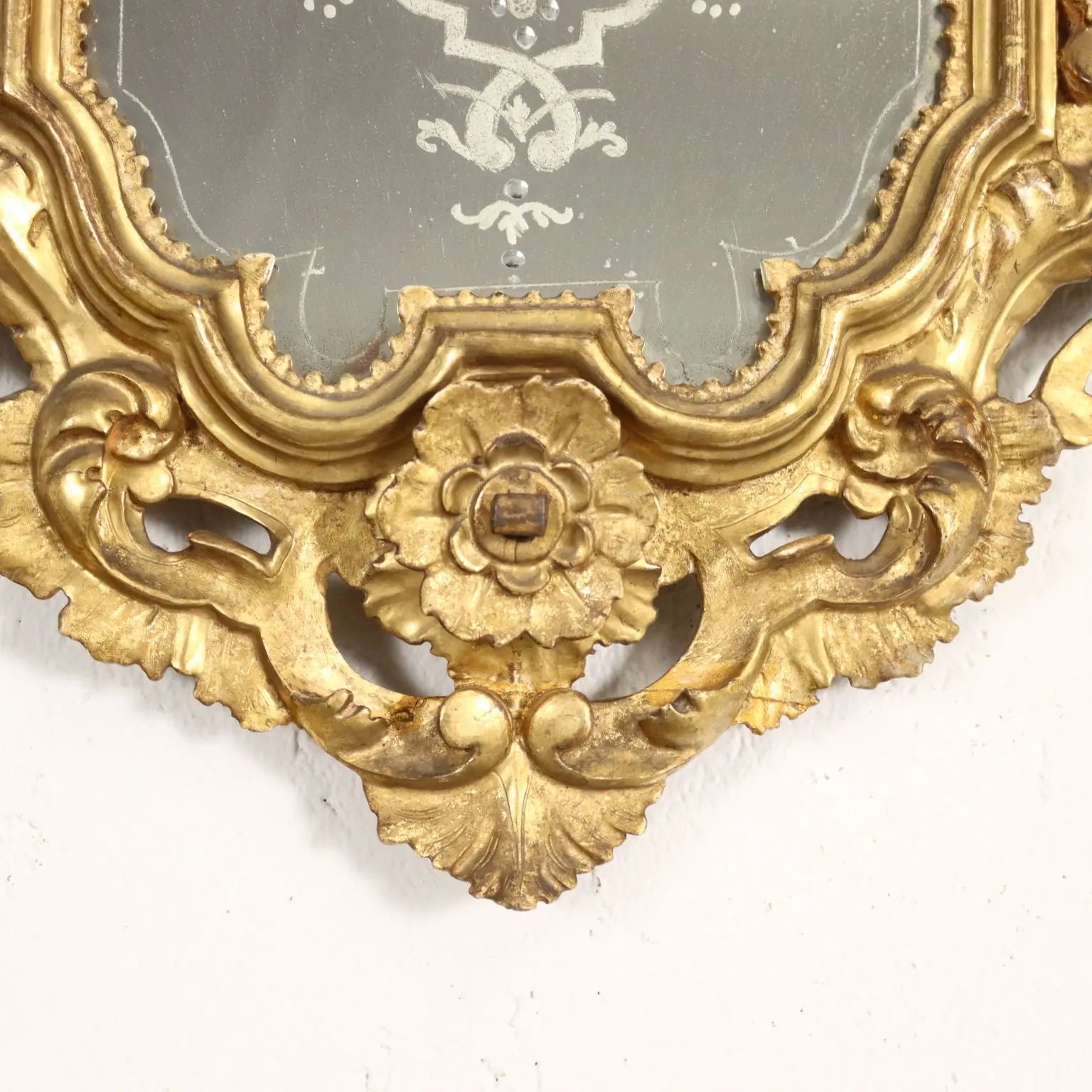Ancient Baroque Mirrors Mid XVIII Century Mercury Mirror - Emilia Half XVIII Century | Antiques | Mirrors & Frames