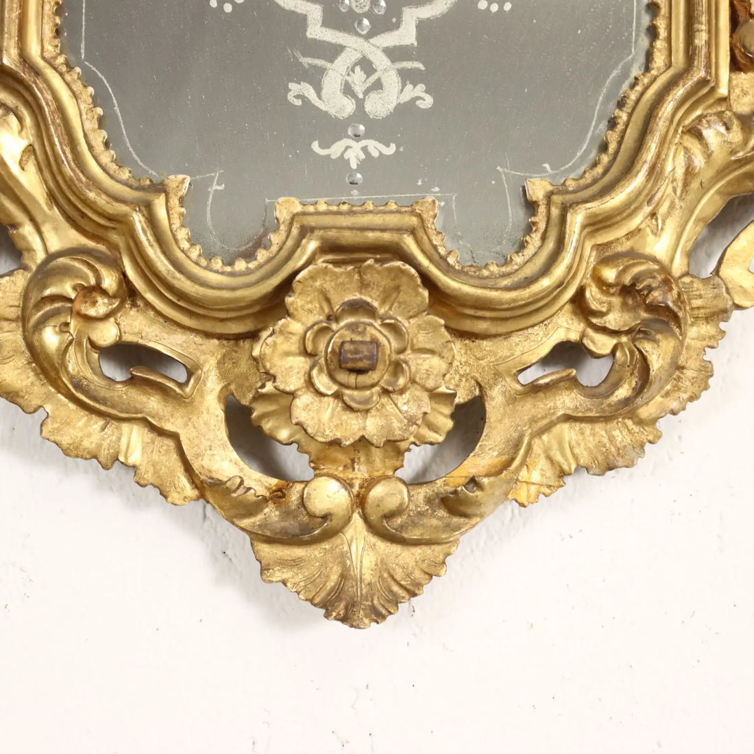 Ancient Baroque Mirrors Mid XVIII Century Mercury Mirror - Emilia Half XVIII Century | Antiques | Mirrors & Frames