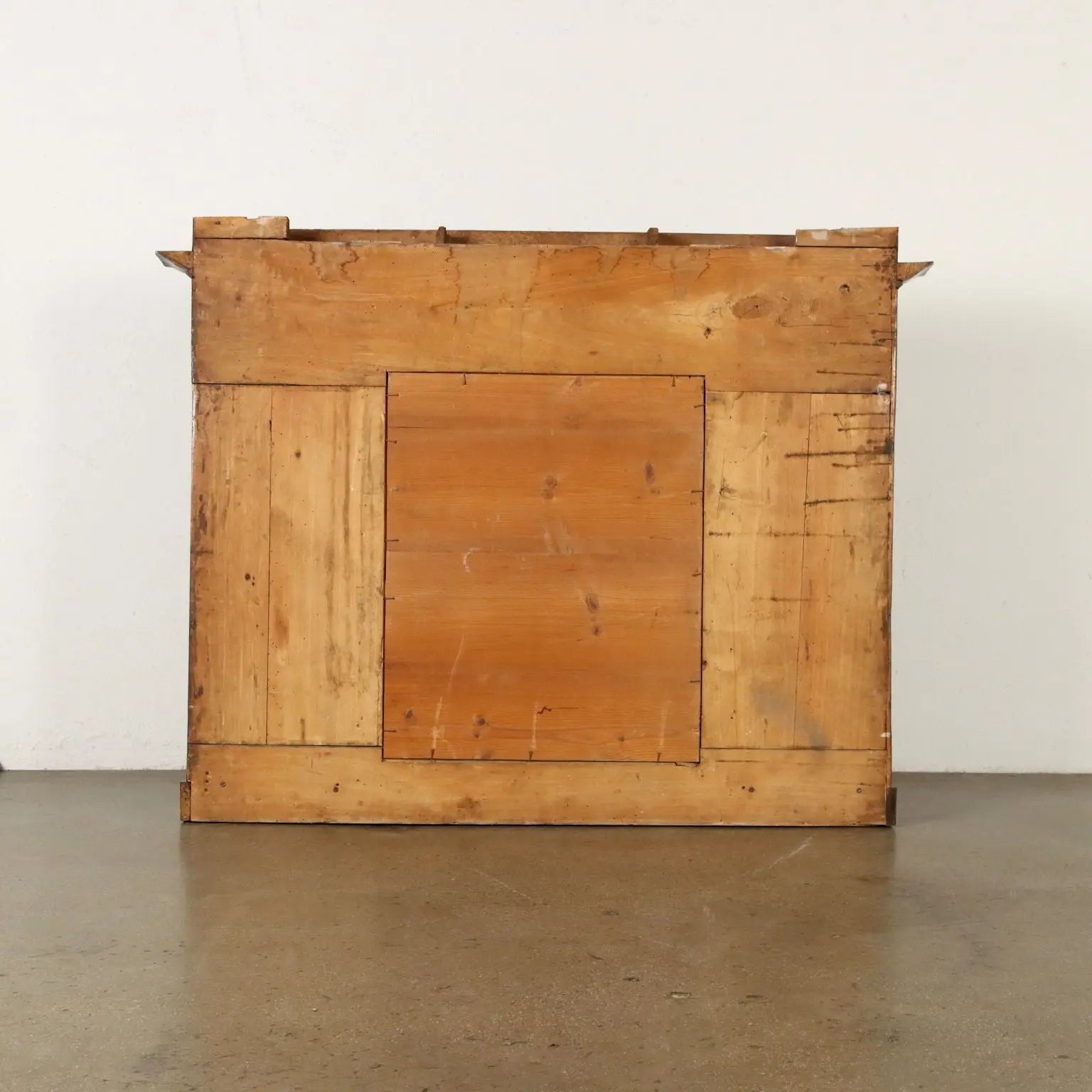 Antique Fireplace Charles X Elm Paolo Moschini (Attr.) XIX Century
