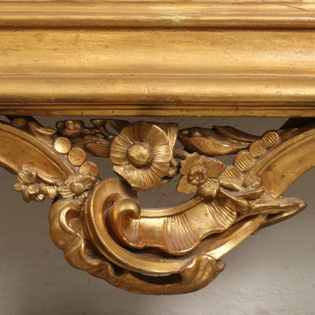 Ancient Eclectic Mirror Gilded Wood Italy XIX Century Framed - Italy, Second Half of the XIX Century | Antiques | Mirrors & Frames