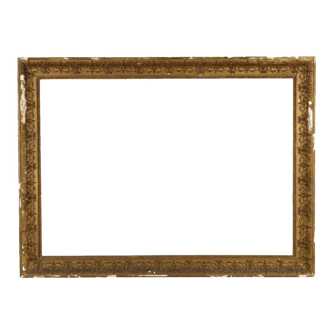 Antique Frame Pastiglia Carving France XX Century - France, Early XX Century | Antiques  Mirrors & Frames