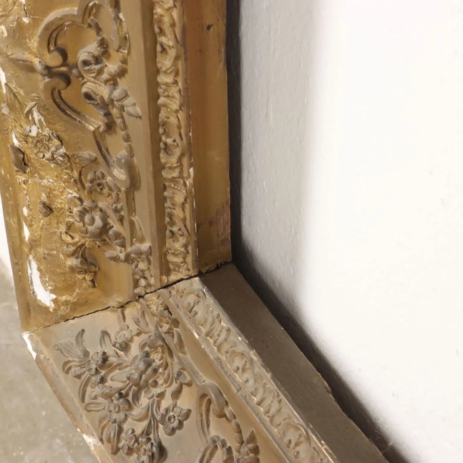 Antique Frame Pastiglia Carving France XX Century - France, Early XX Century | Antiques  Mirrors & Frames