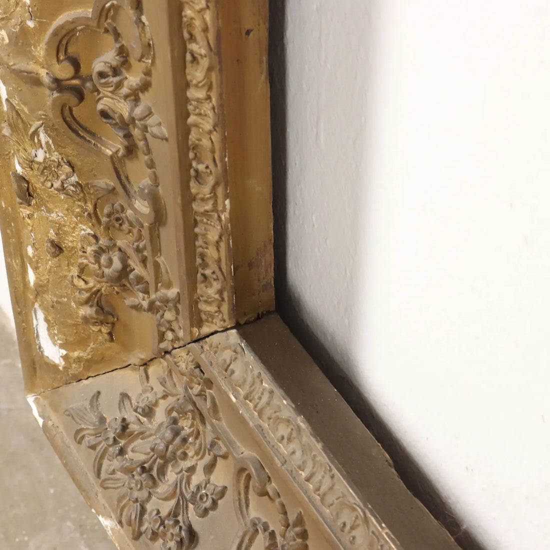 Antique Frame Pastiglia Carving France XX Century - France, Early XX Century | Antiques  Mirrors & Frames