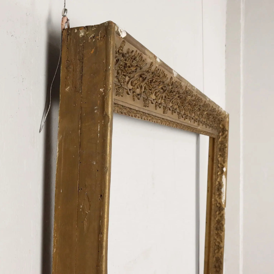 Antique Frame Pastiglia Carving France XX Century - France, Early XX Century | Antiques  Mirrors & Frames