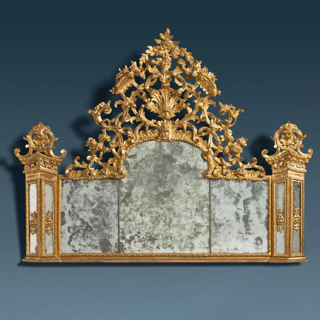 Piedmontese Gilt Mirror from the 18th Century