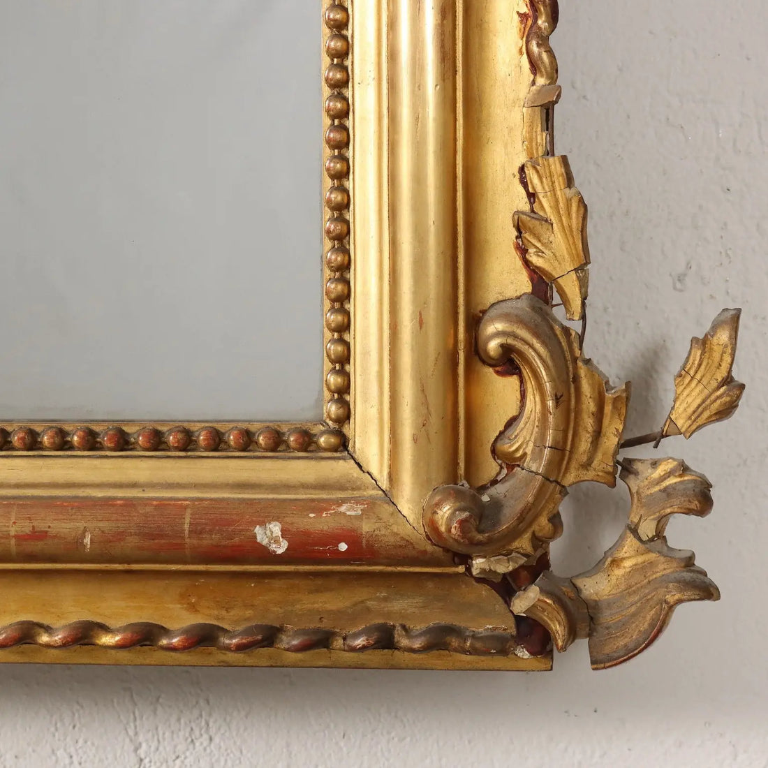 Antique Eclectic Mirror Gilded Wood Italy XIX Century - France, Mid XIX Century | Antiques | Mirrors & Frames