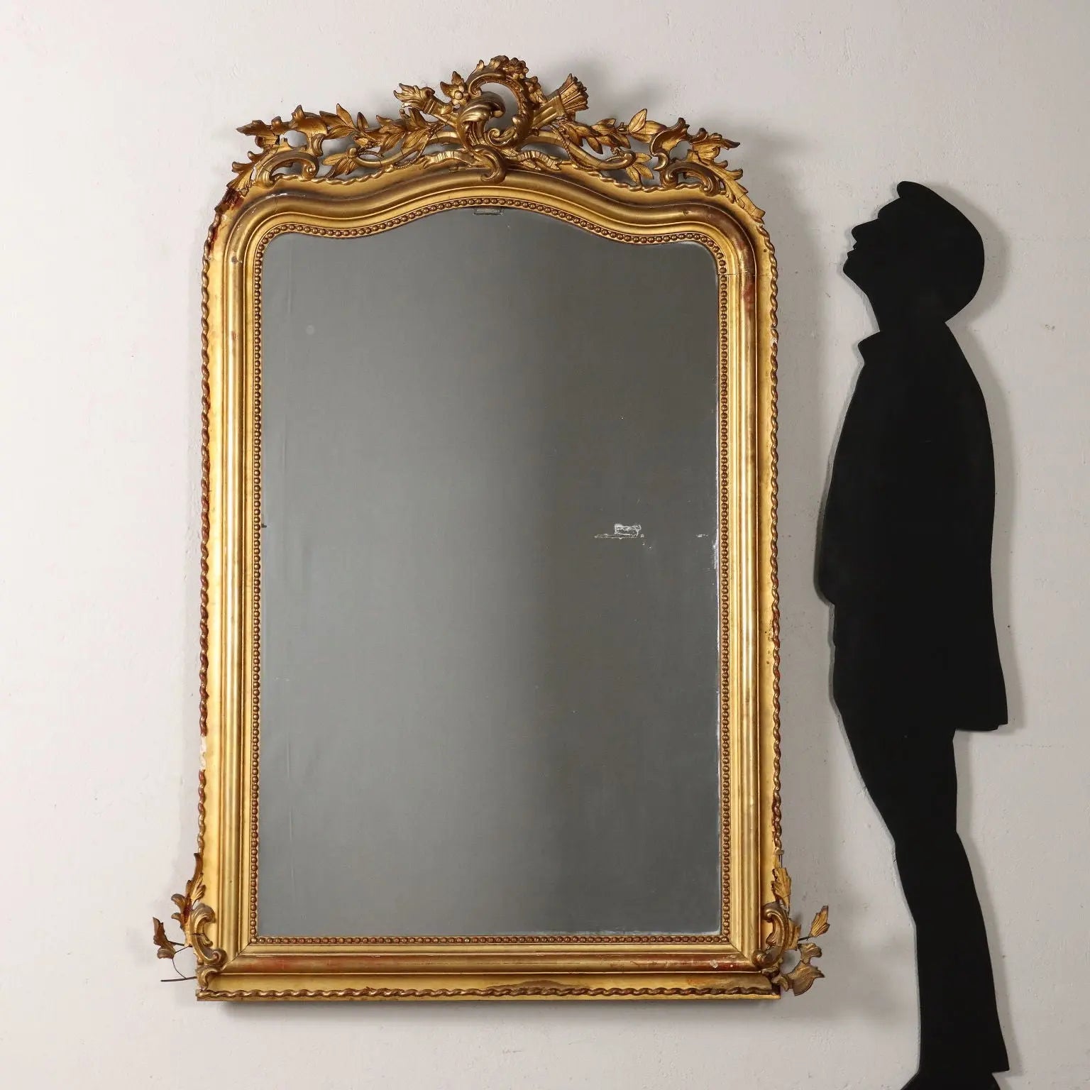Antique Eclectic Mirror Gilded Wood Italy XIX Century - France, Mid XIX Century | Antiques | Mirrors & Frames