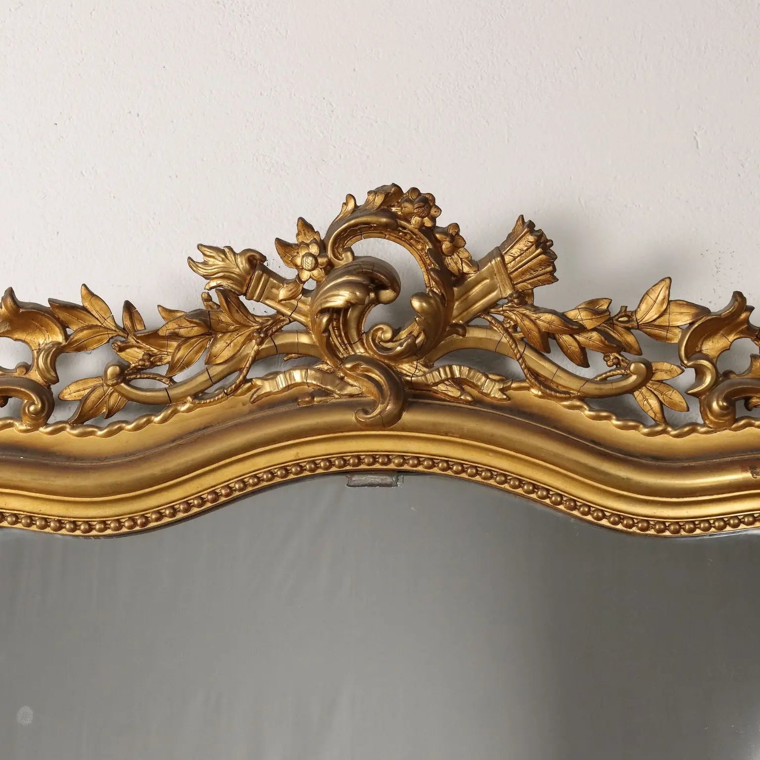 Antique Eclectic Mirror Gilded Wood Italy XIX Century - France, Mid XIX Century | Antiques | Mirrors & Frames