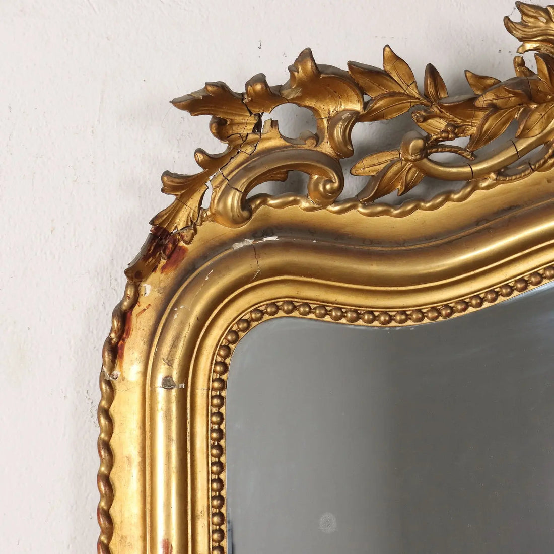 Antique Eclectic Mirror Gilded Wood Italy XIX Century - France, Mid XIX Century | Antiques | Mirrors & Frames
