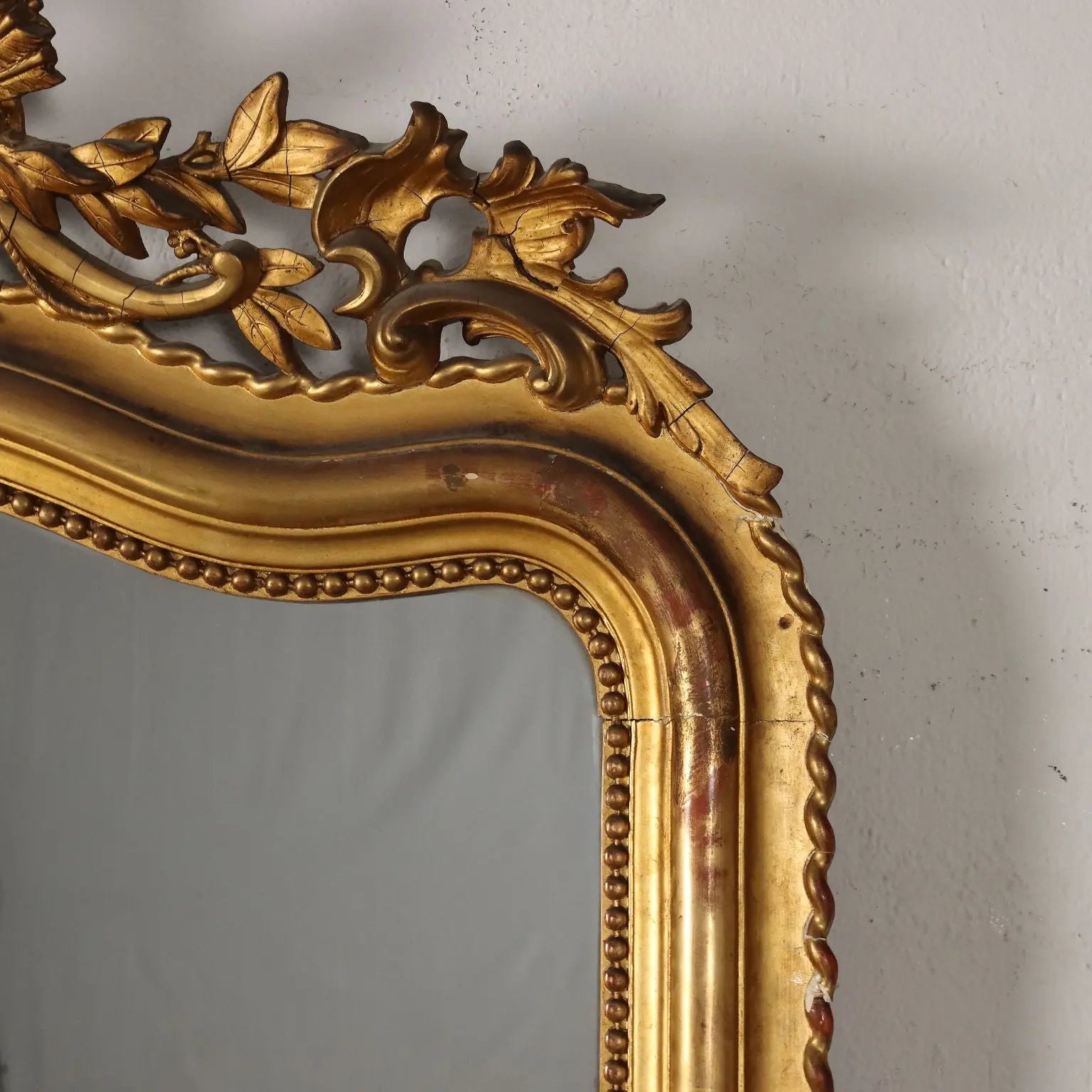 Antique Eclectic Mirror Gilded Wood Italy XIX Century - France, Mid XIX Century | Antiques | Mirrors & Frames
