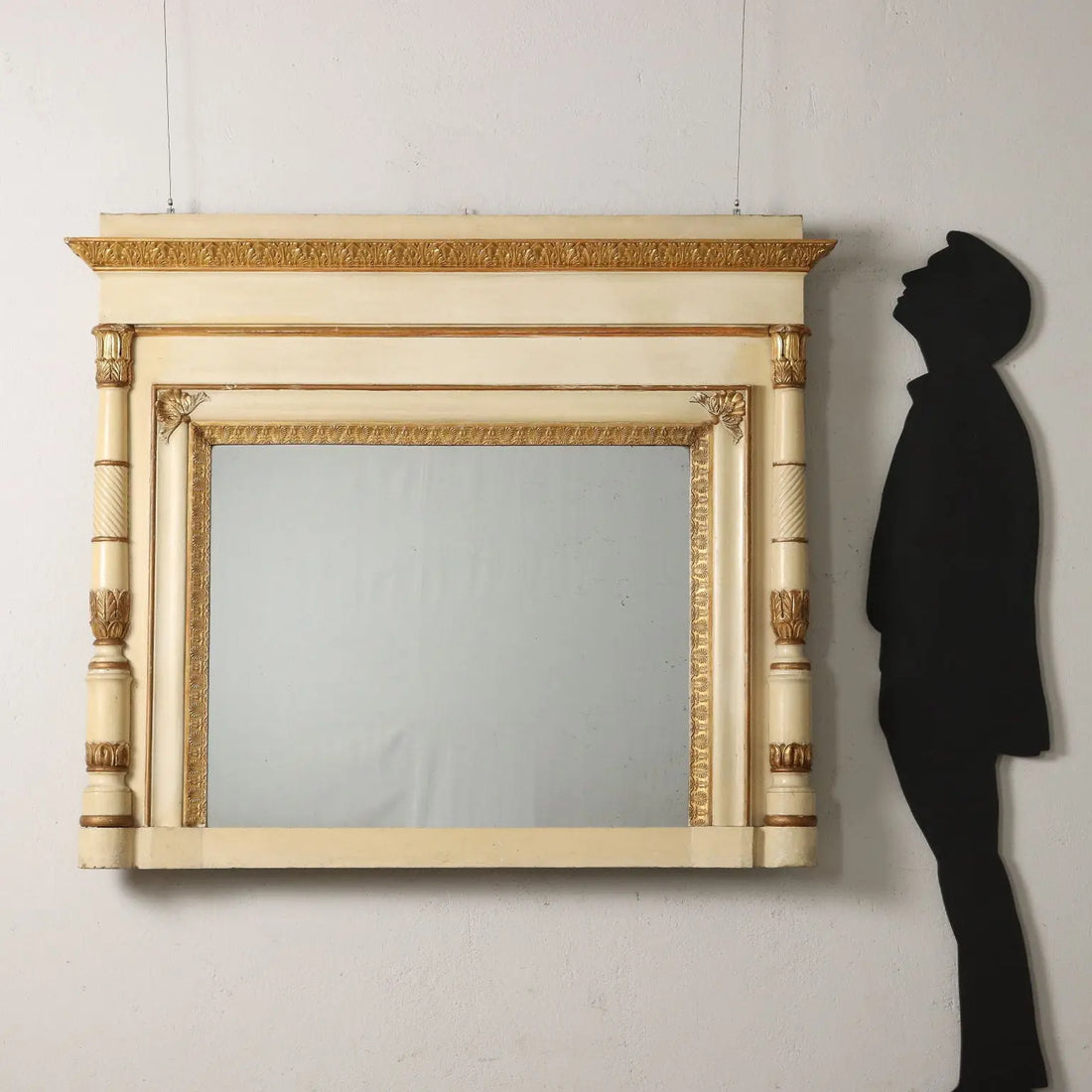 Antique Restoration Fireplace Lacquered Wood Italy XIX Century - Lombardy, Late XIX Century | Antiques | Mirrors & Frames