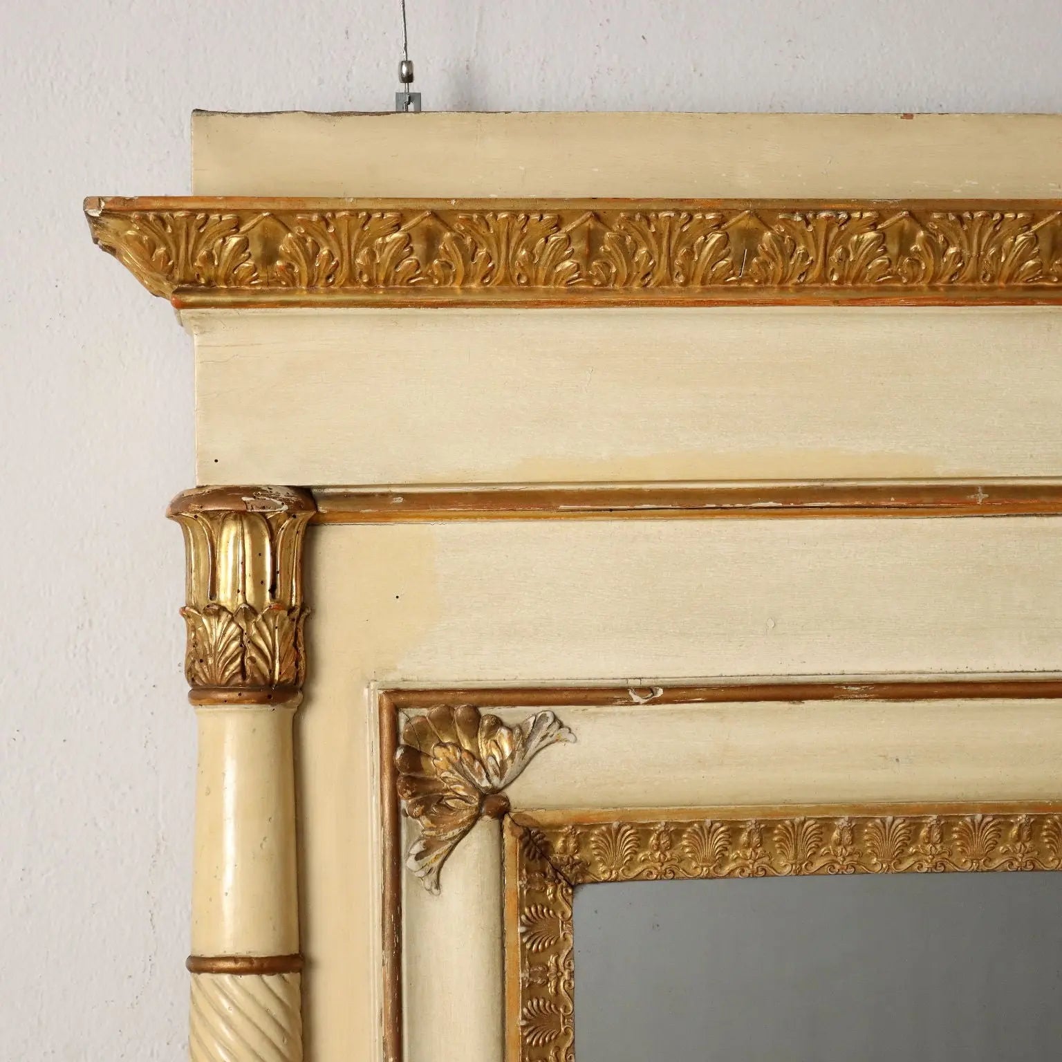 Antique Restoration Fireplace Lacquered Wood Italy XIX Century - Lombardy, Late XIX Century | Antiques | Mirrors & Frames