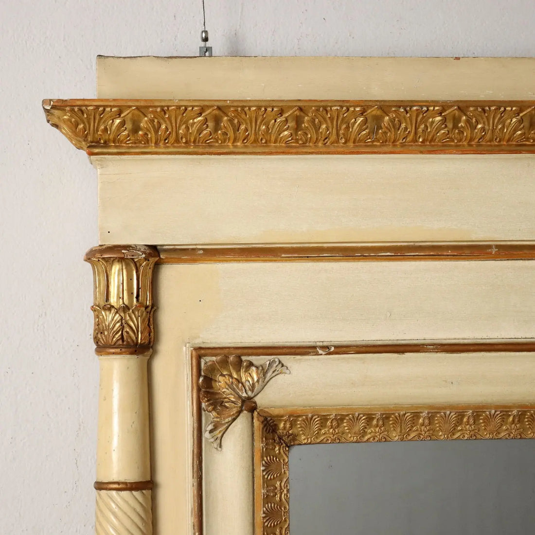 Antique Restoration Fireplace Lacquered Wood Italy XIX Century - Lombardy, Late XIX Century | Antiques | Mirrors & Frames