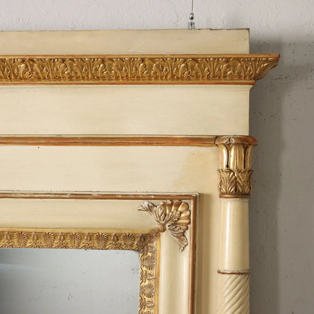 Antique Restoration Fireplace Lacquered Wood Italy XIX Century - Lombardy, Late XIX Century | Antiques | Mirrors & Frames