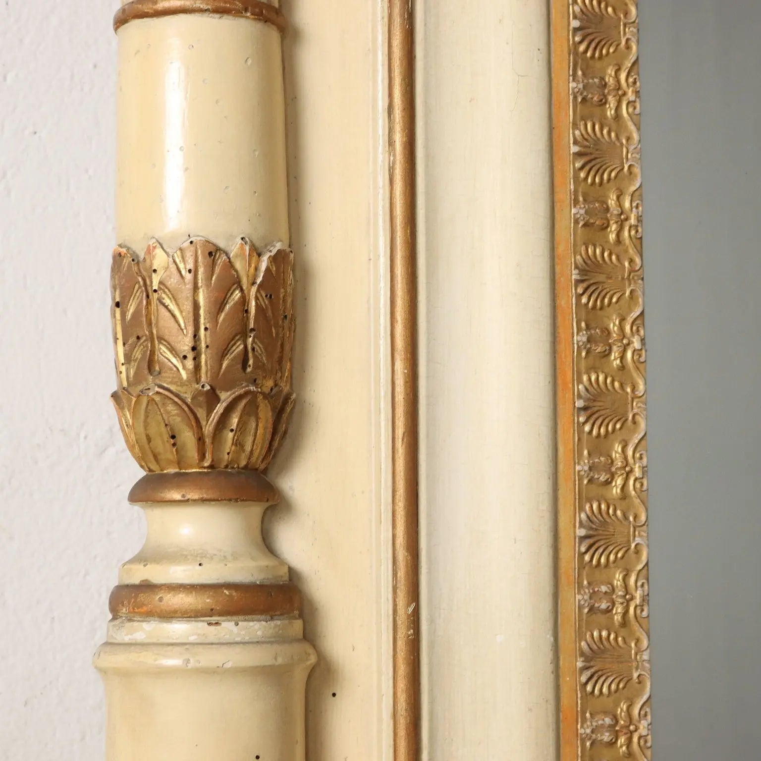 Antique Restoration Fireplace Lacquered Wood Italy XIX Century - Lombardy, Late XIX Century | Antiques | Mirrors & Frames