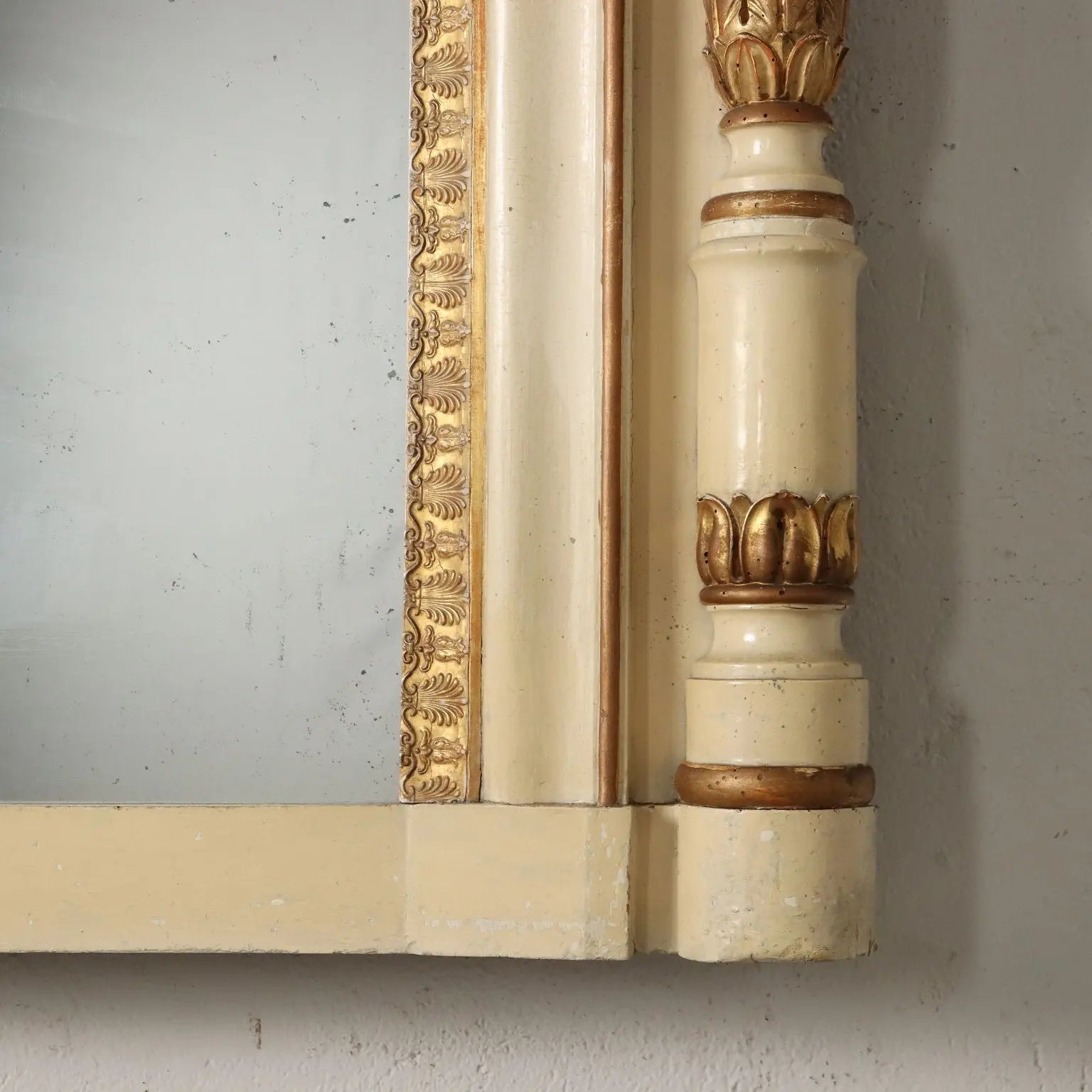 Antique Restoration Fireplace Lacquered Wood Italy XIX Century - Lombardy, Late XIX Century | Antiques | Mirrors & Frames