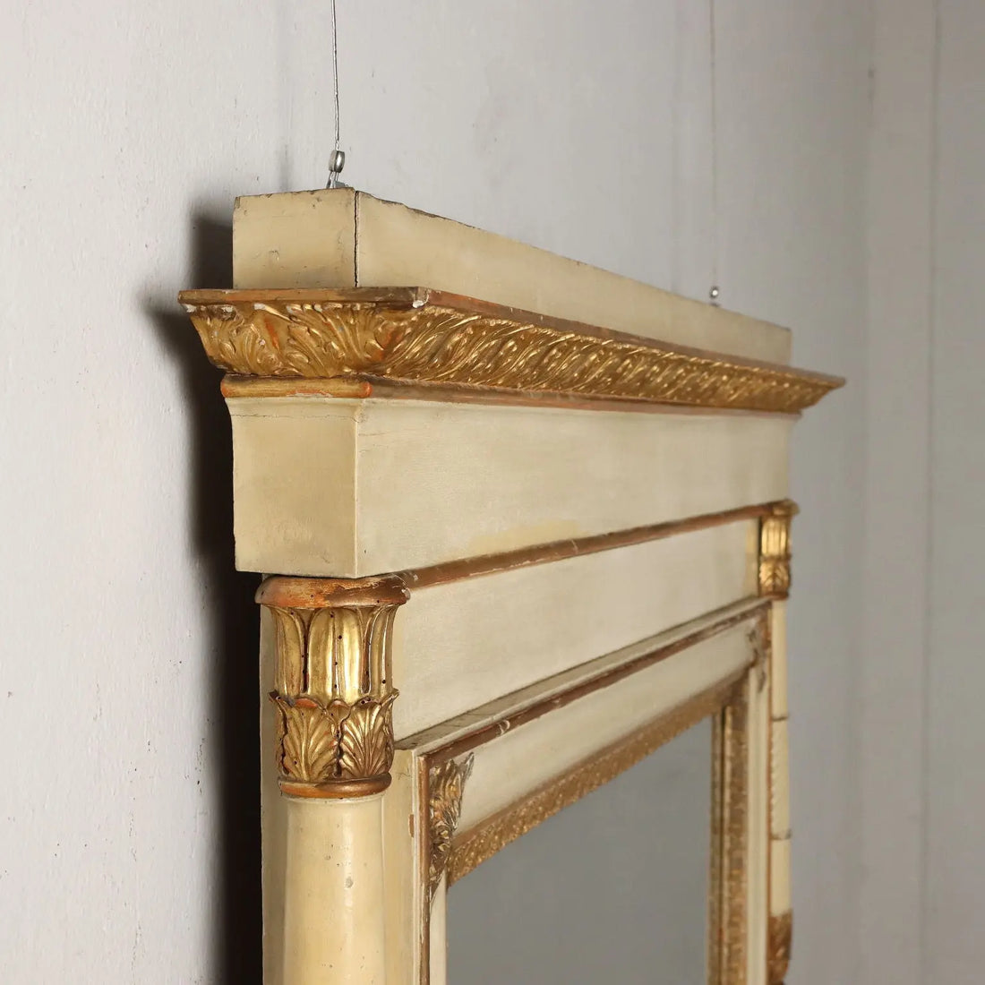 Antique Restoration Fireplace Lacquered Wood Italy XIX Century - Lombardy, Late XIX Century | Antiques | Mirrors & Frames