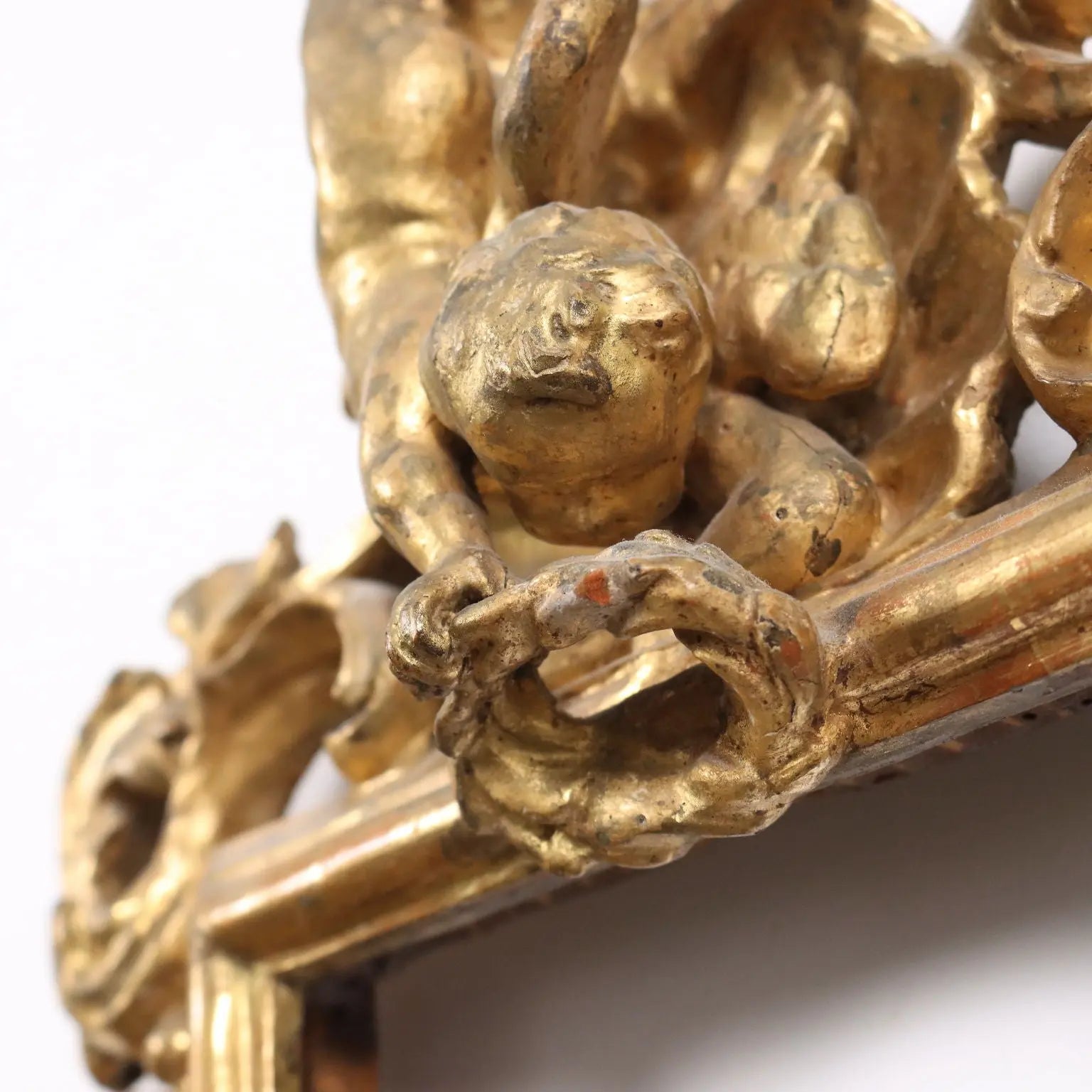 Antique Frame Baroque Style Gilded Linden Wood Italy XVIII Century - Baroque Frame | Antiques | Mirrors & Frames