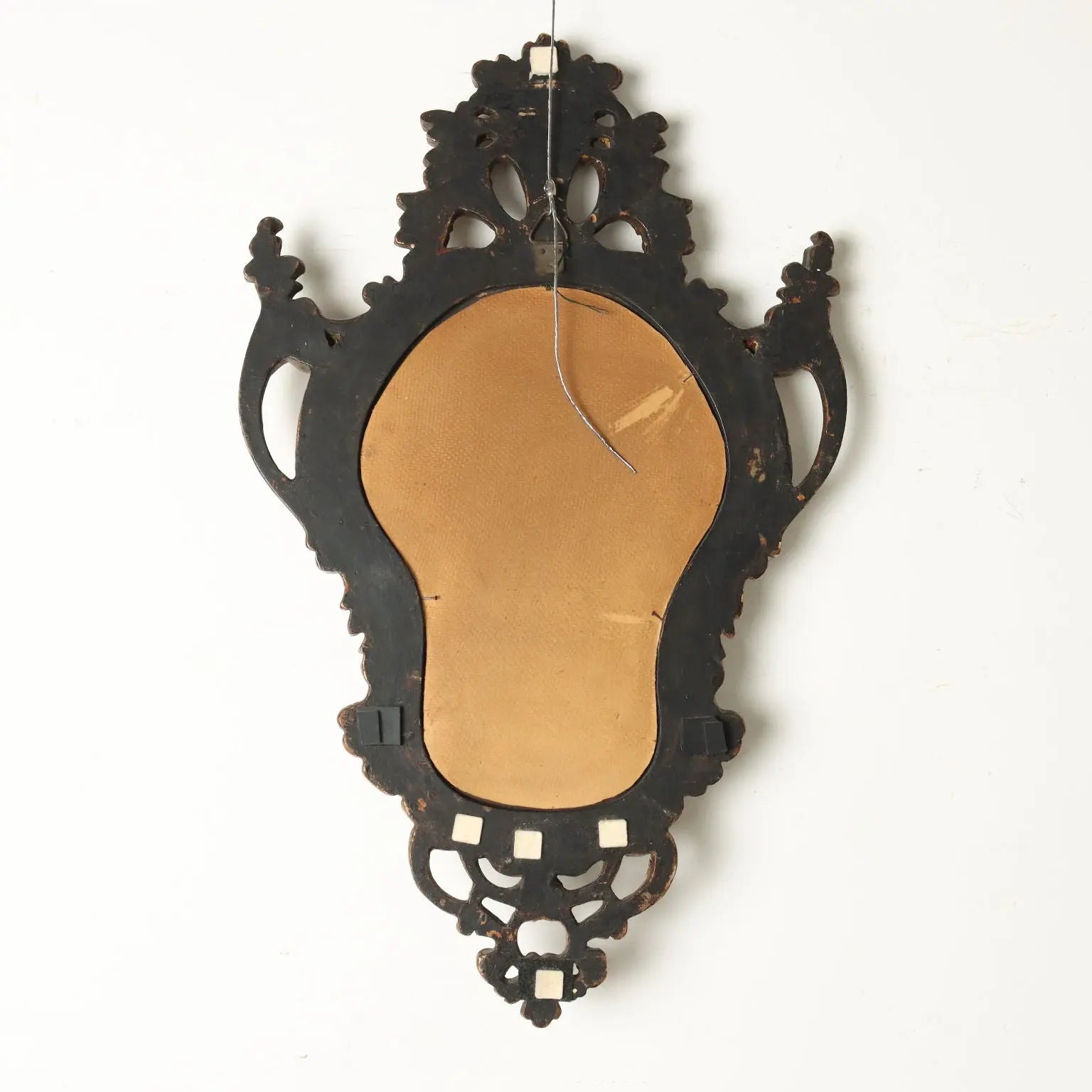 Antique Mirror Rococo Style Gilded Linden Decorations XX Century - Small Mirror | Antiques | Mirrors & Frames