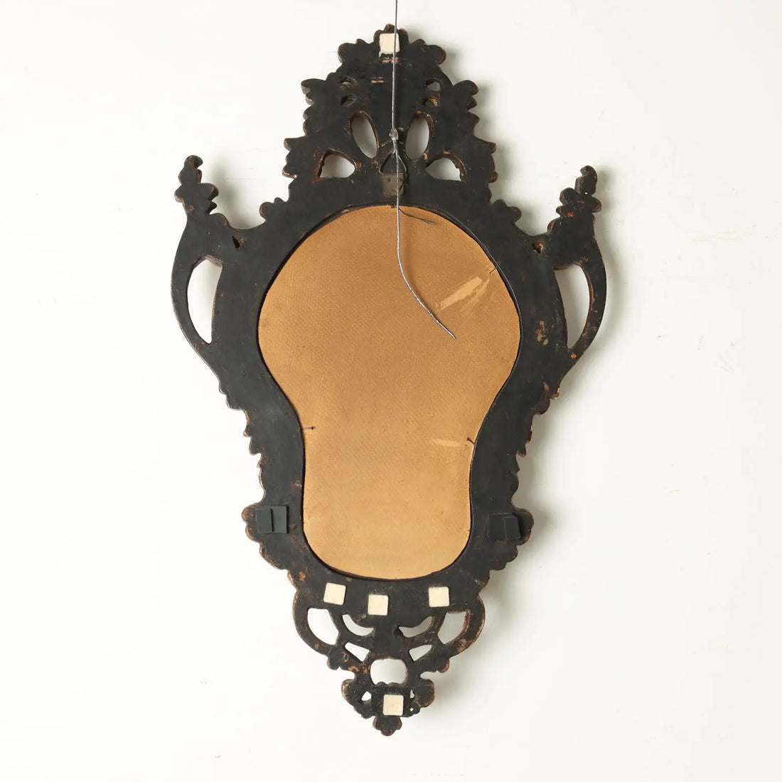 Antique Mirror Rococo Style Gilded Linden Decorations XX Century - Small Mirror | Antiques | Mirrors & Frames