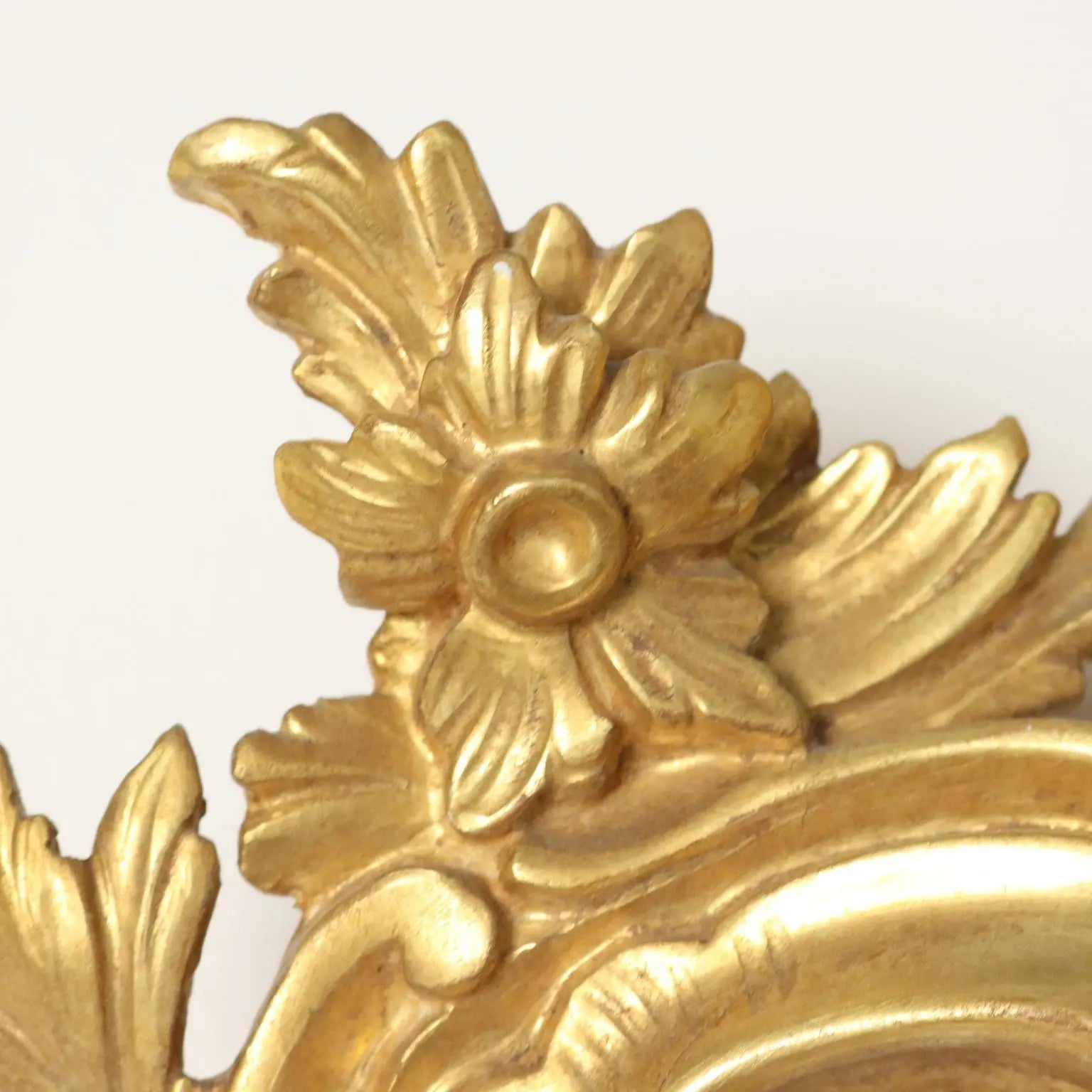 Antique Mirror Baroque Style Wood Italy XX Century - Antique Mirror in Venetian Baroque Style | Antiques | Mirrors & Frames