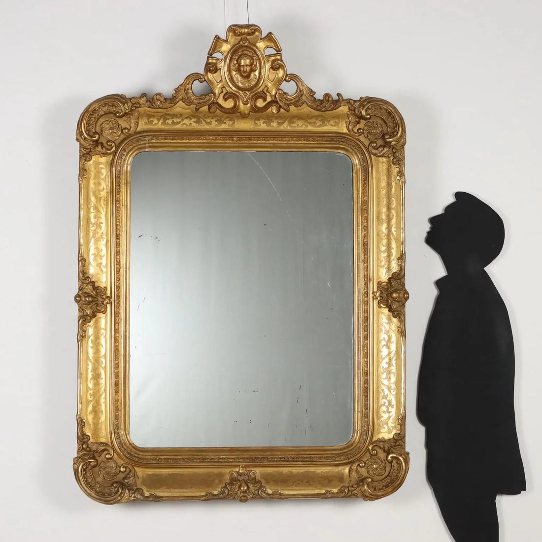 Antique Mirror Carved Fir France Mid XIX Century - France, Mid XIX Century | Antiques | Mirrors & Frames