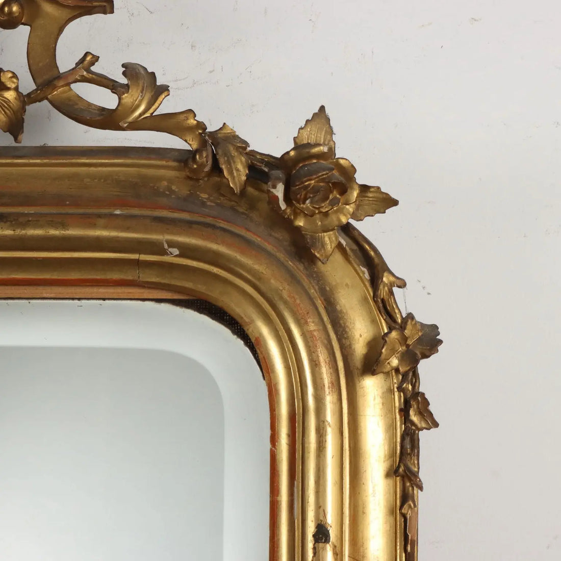 Antique Mirror Gilded Wood Lombardy XIX Century - Lombardy, Late XIX Century | Antiques | Mirrors & Frames