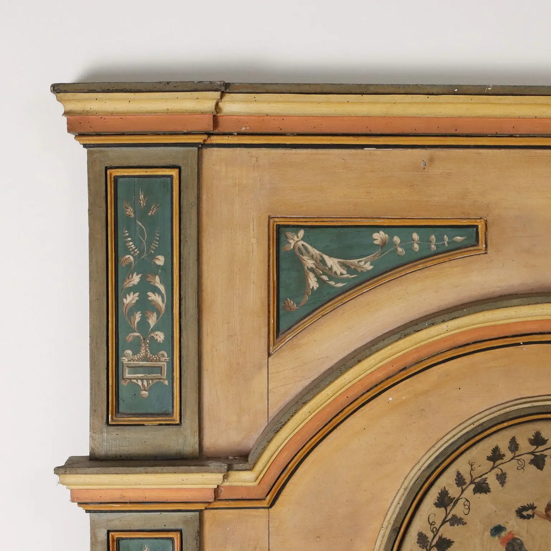 Antique Neoclassical Fireplace Poplar with Painting Italy '700 - Italy, Late XVIII - Early XIX Century | Antiques | Mirrors & Frames