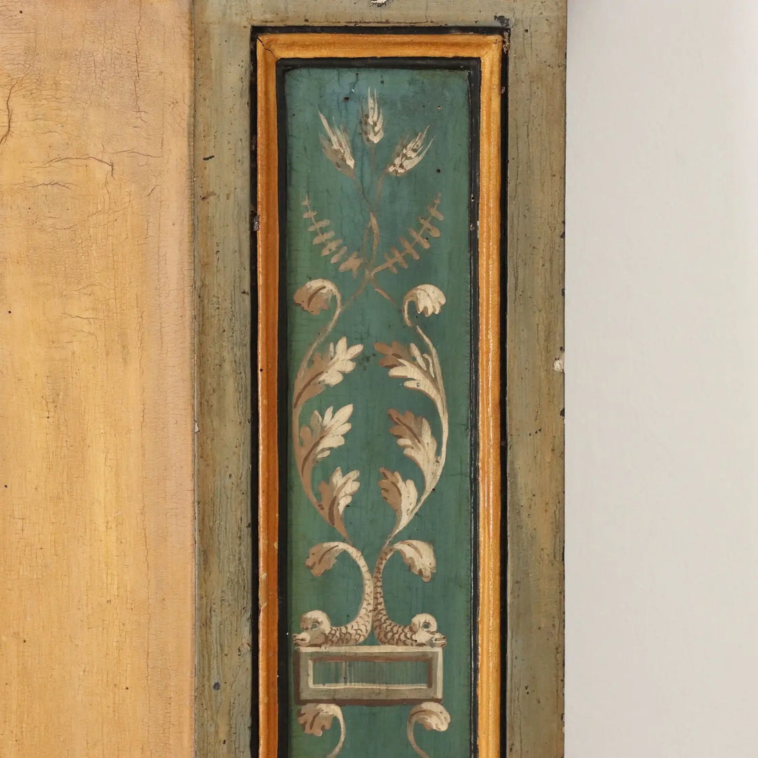 Antique Neoclassical Fireplace Poplar with Painting Italy '700 - Italy, Late XVIII - Early XIX Century | Antiques | Mirrors & Frames