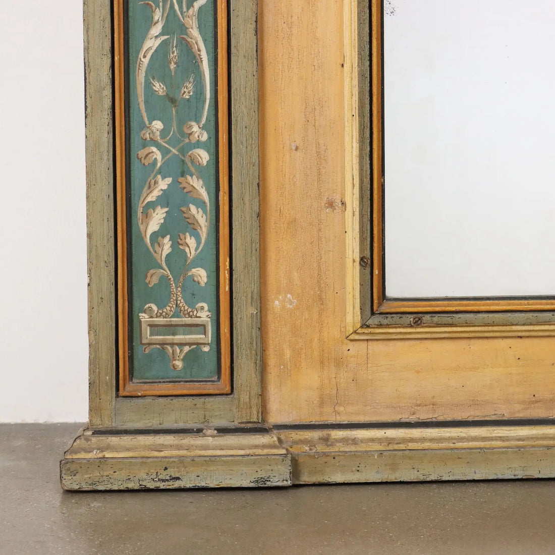 Antique Neoclassical Fireplace Poplar with Painting Italy '700 - Italy, Late XVIII - Early XIX Century | Antiques | Mirrors & Frames