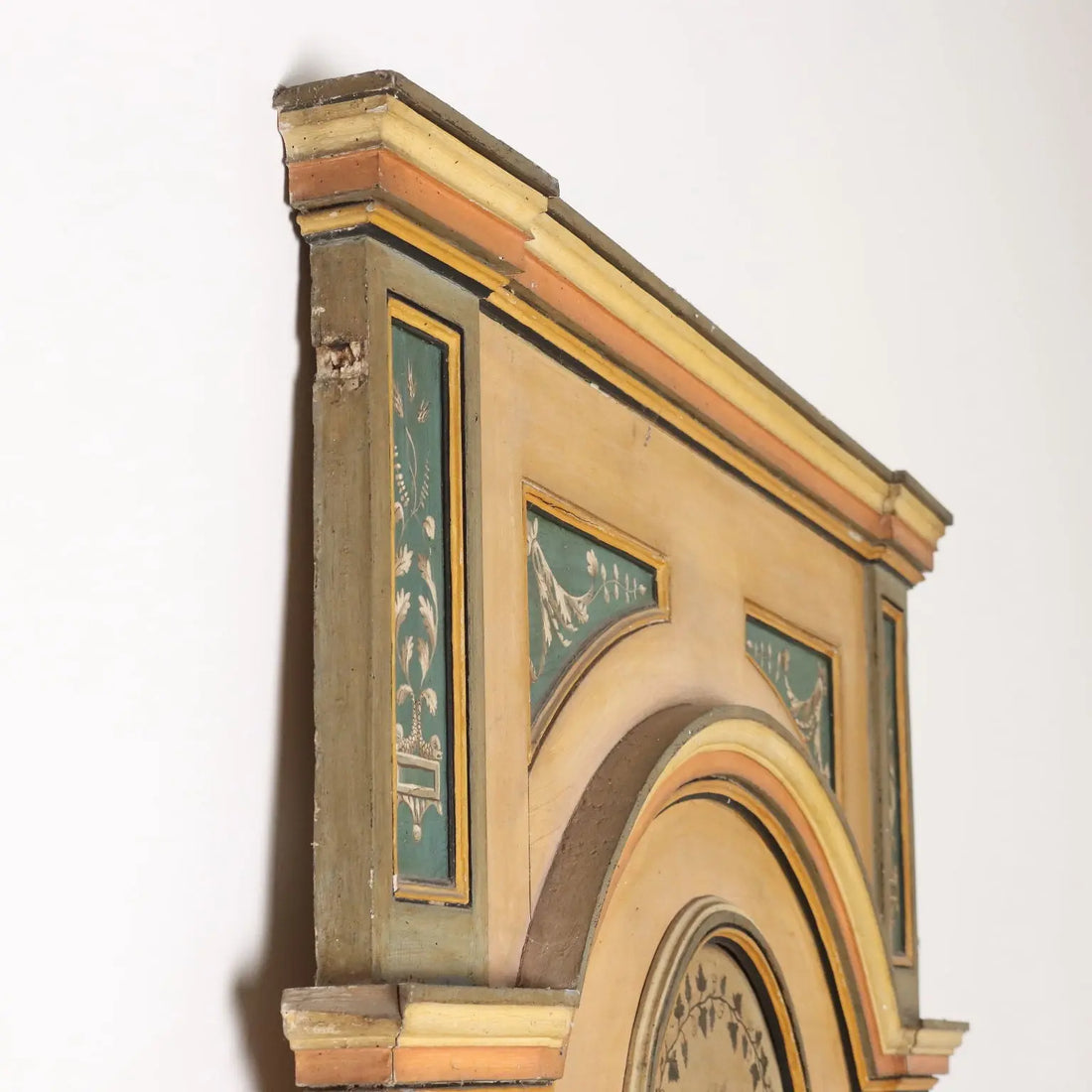 Antique Neoclassical Fireplace Poplar with Painting Italy '700 - Italy, Late XVIII - Early XIX Century | Antiques | Mirrors & Frames