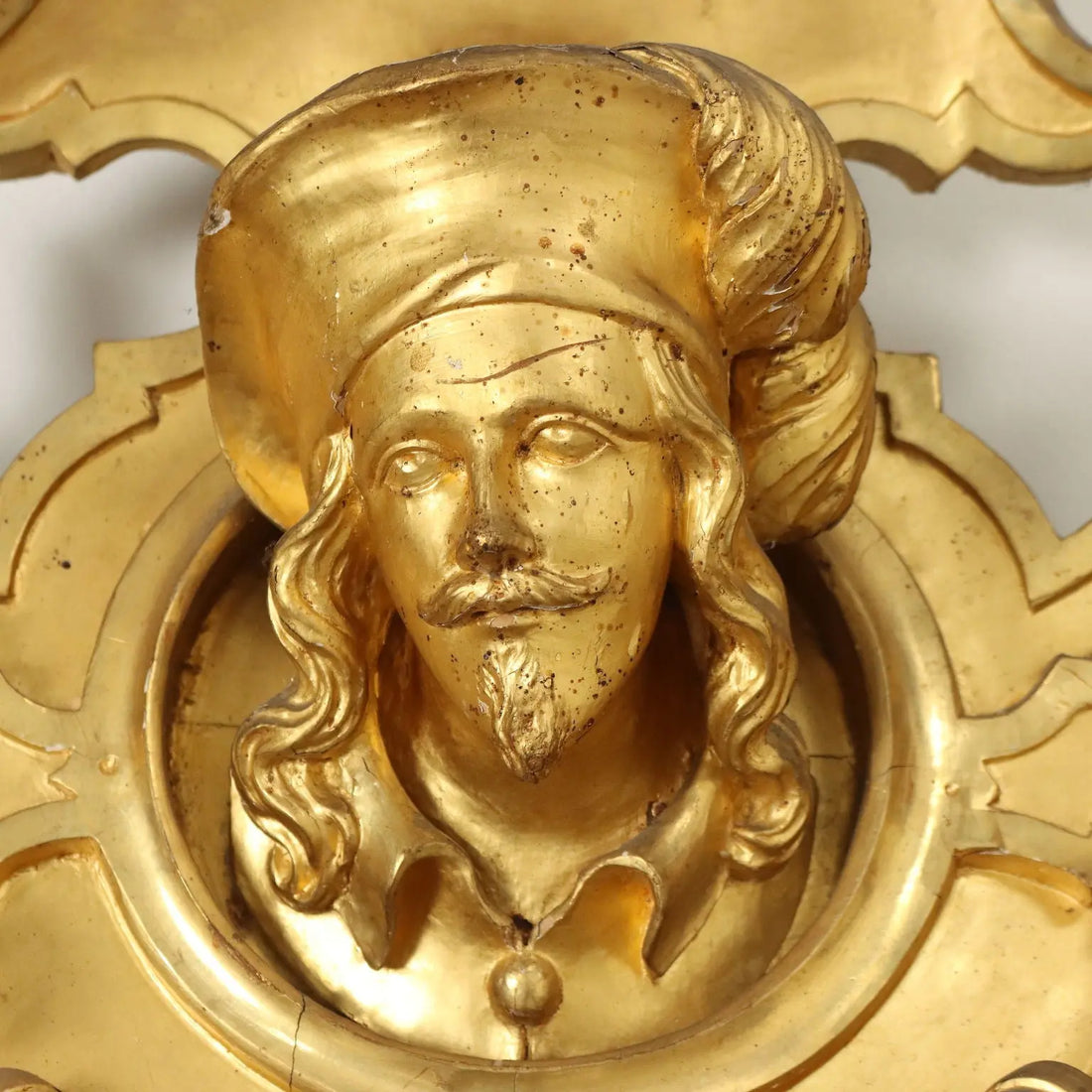 Large Gilt Umbertine Mirror 19th Century